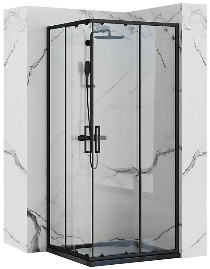 Sprchový kút Punto Rea K4801 90x90x190 black