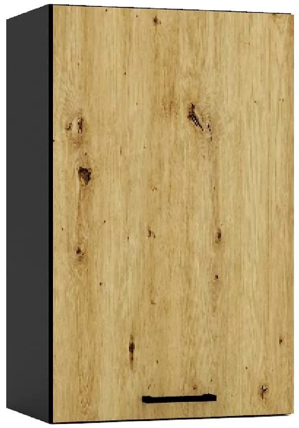 Kuchynská Skrinka Anika W45 P/L artisan/grafit