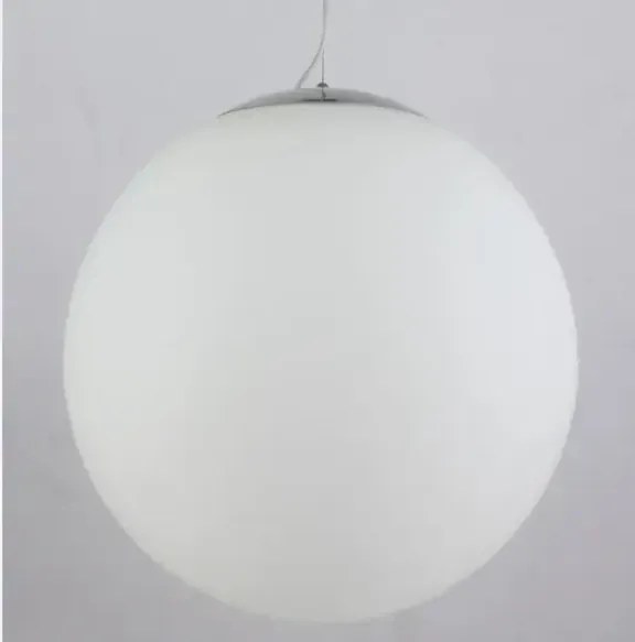 Kovový luster biele Ball 50