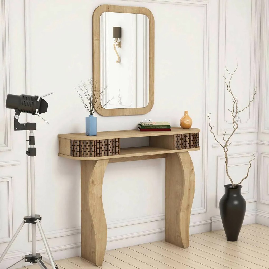 Dekoratívny stôl Damla Oak