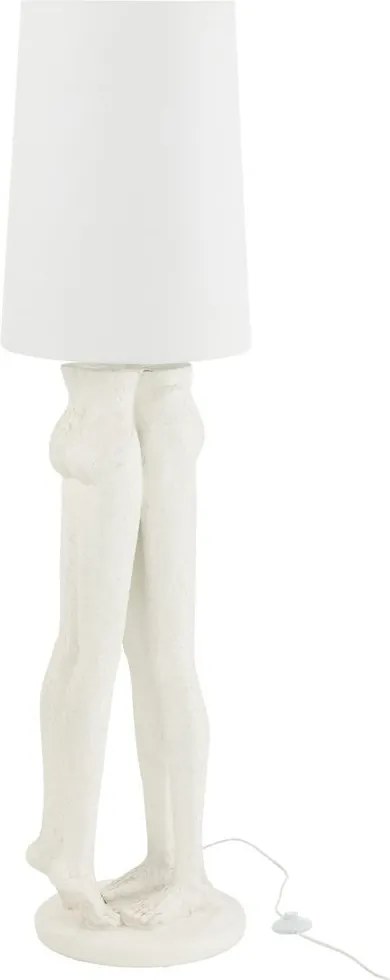 Biela stojacia lampa súsošia ľudského páru Figurines – Ø 36*155 cm E27 / 60W