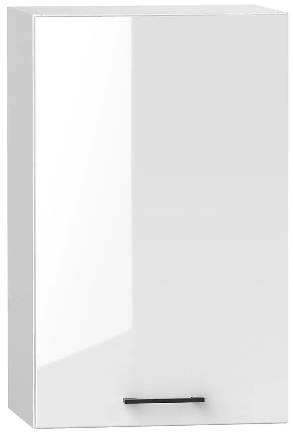 Kuchynská skrinka Oscar W45 PL biely lesk/biela