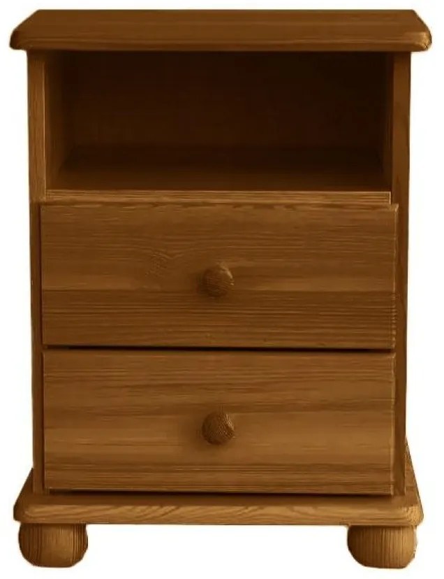 ComfortMatrace Nočný stolík z masívu FELIX Barva: jelša