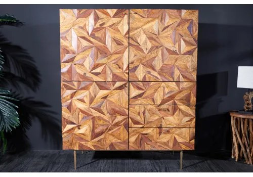Komoda 43454 Stone 100cm Drevo Palisander  - Komfort-nábytok