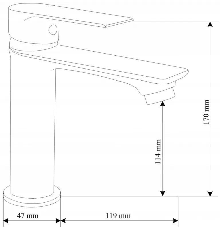 Mexen Royo vaňová sada R72, chróm - 72203R72-00