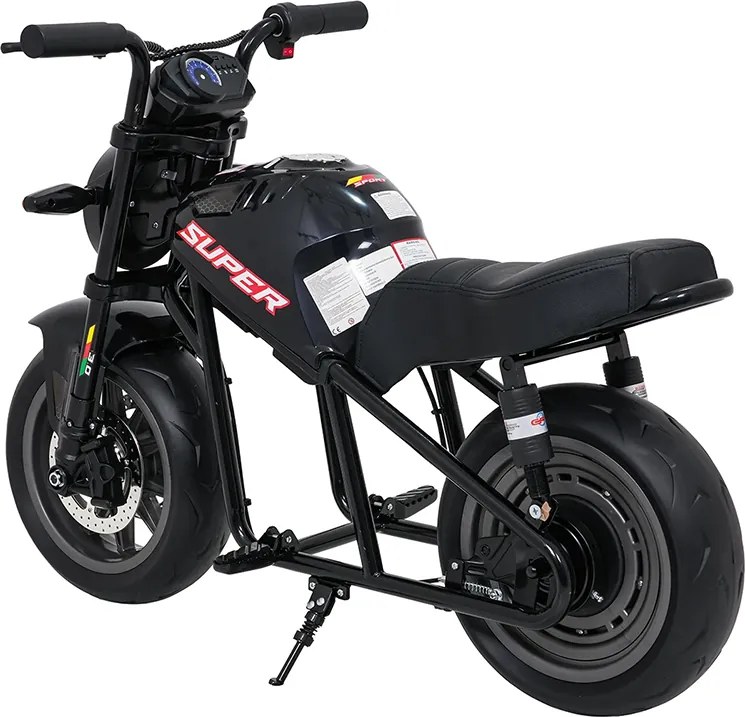 Ramiz Detská motorka SUPERMOTO, čierna