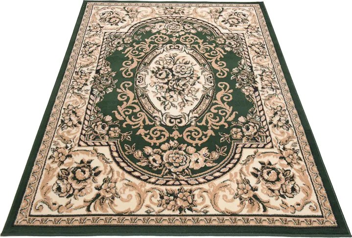 TA Koberec F739A ZELENÝ ATLAS PP Rozmer: 80x150 cm