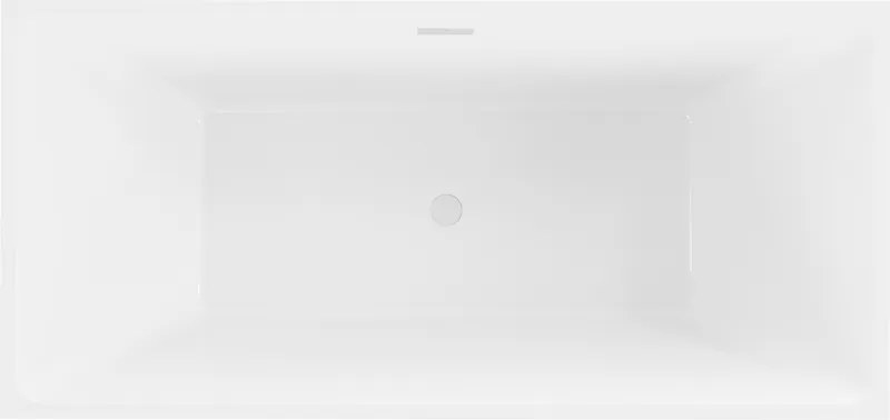 Mexen Nita, voľne stojaca vaňa 170 x 80 cm, biela, biely prepad, 52091708000-20