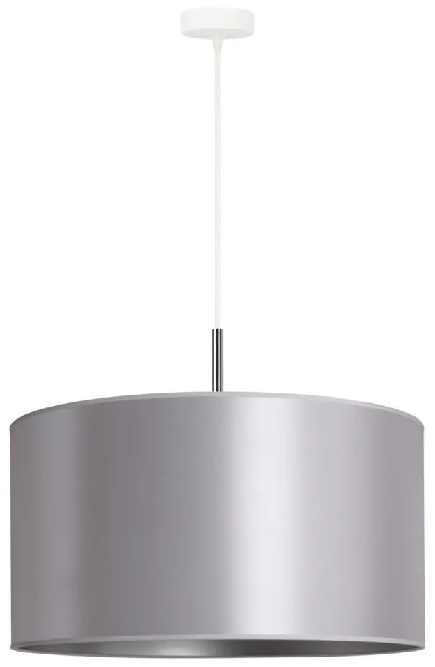 Duolla - Luster na lanku CANNES 1xE27/15W/230V pr. 45 cm strieborná