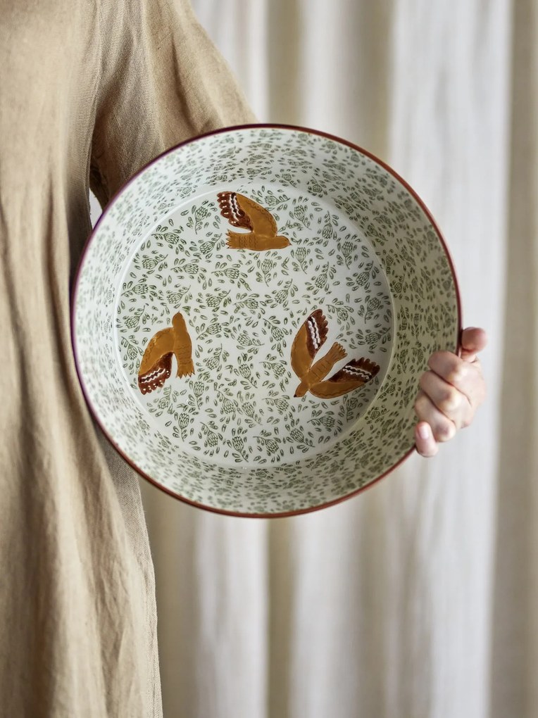 Bloomingville Kameninová misa Hezha Green 3350 ml