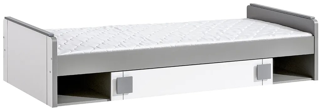 Detská posteľ MIGU G13 | 80 x 195 cm Farba: antracit / biela