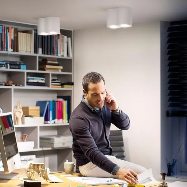 Philips - LED Stmievateľné bodové svietidlo Hue PILLAR 2xGU10/4,2W/230V + DO biela