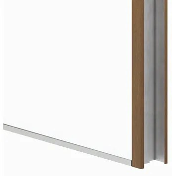 Kovové vchodové dvere S68 Clear 90 Ľ dub zlatý