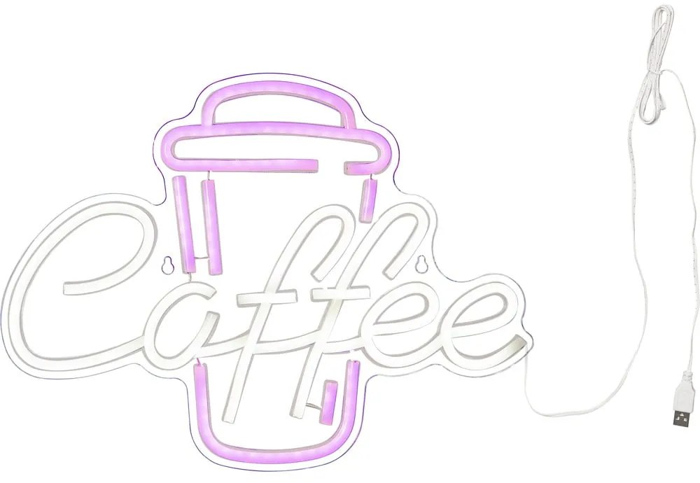 Ružová LED neónová svetelná dekorácia 5 W Plexy – Star Trading