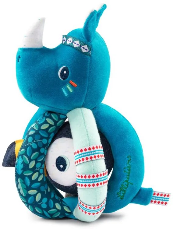 Lilliputiens - hrkálka - nosorožec Marius a tukan Pablo