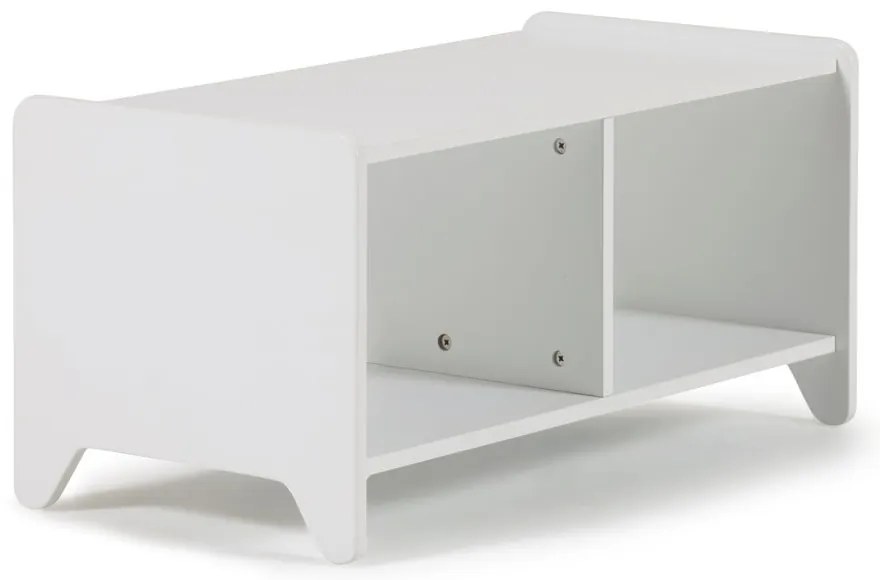 Biela detská knižnica Kave Home Nunila, 78 x 38 cm