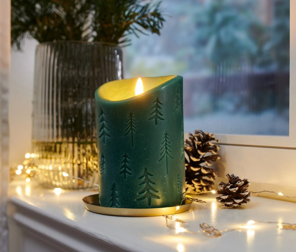 LED sviečka z pravého vosku