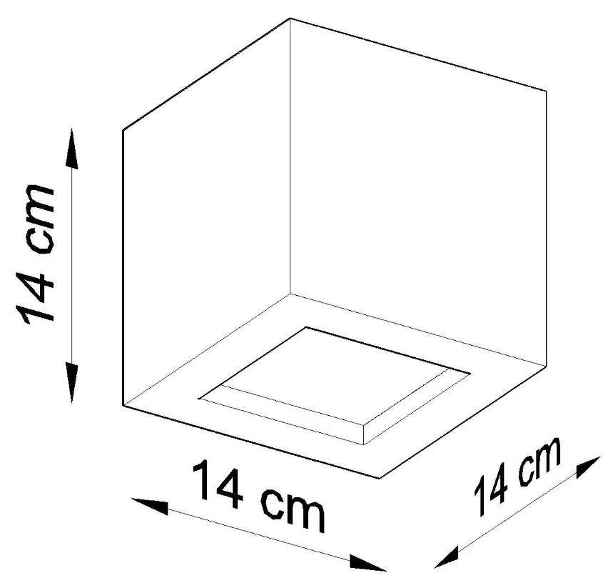 Sollux Lighting Nástenné keramické svietidlo LEO