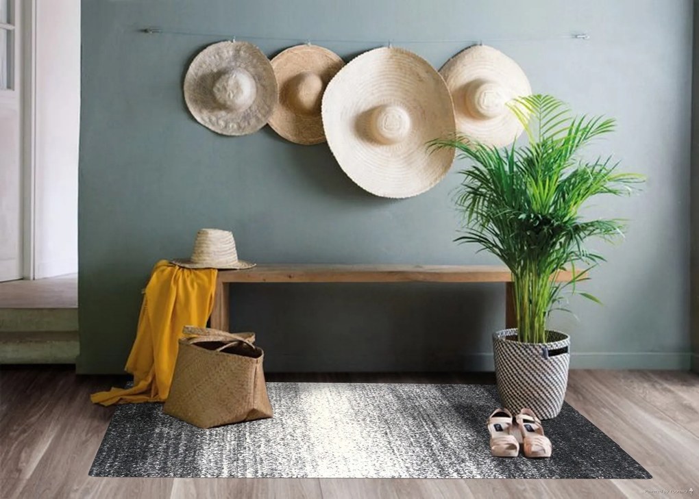 Berfin Dywany, Kusový koberec Aspect New 1726 Grey, 140x190, šedá, obývacia izba