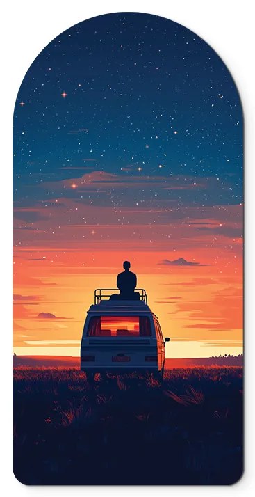 drevko | Obraz Pod hviezdami 80 x 39 cm