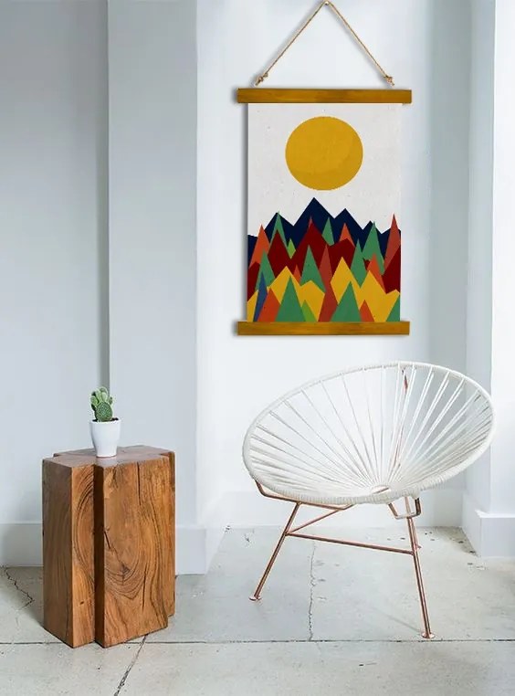 Závesné plátno na stenu Ephemeral Nature / Dan Johannson XMPDJ021