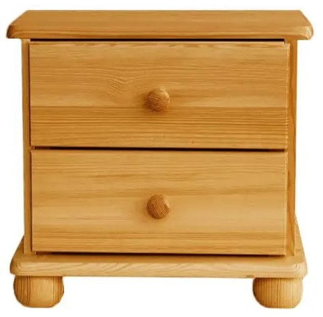 ComfortMatrace Nočný stolík z masívu LEON Barva: jelša