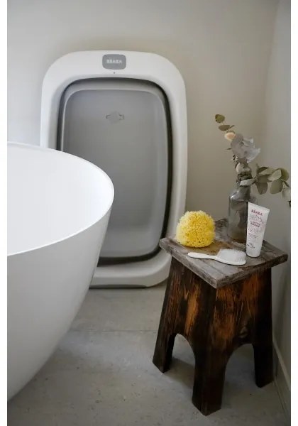 Beaba - Detská skladacia vanička šedá