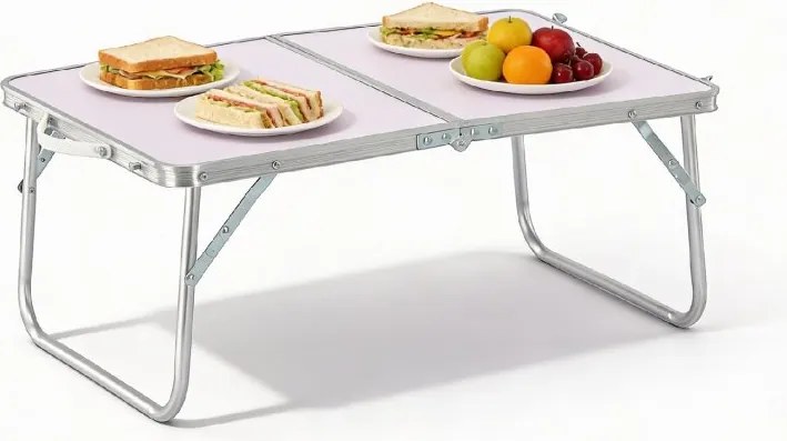 CH Skladací turistický stôl- biela
