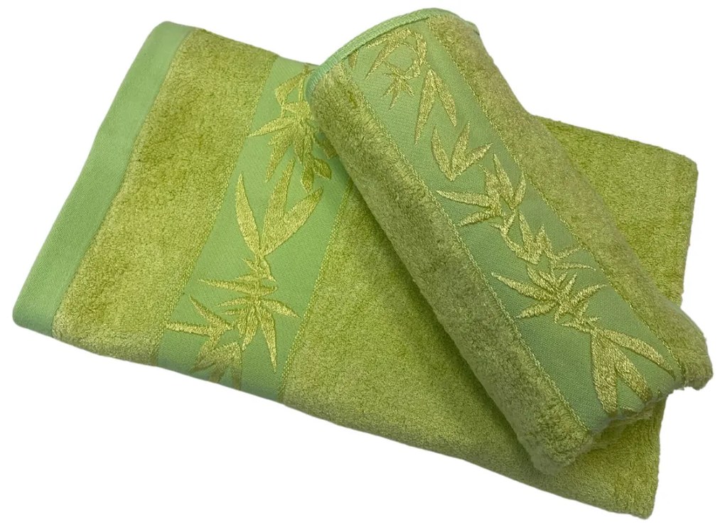 Uterák bambo zelený klasik 50x90cm TiaHome