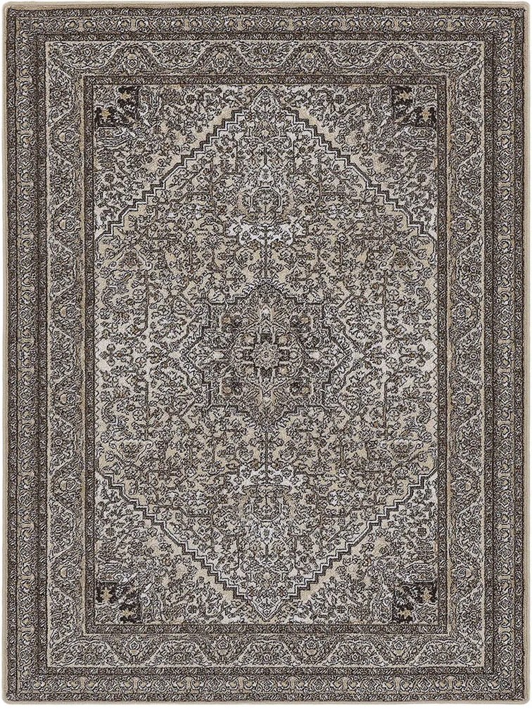 Koberce Breno Kusový koberec ISFAHAN ARETUZA light beige, béžová, viacfarebná,133 x 180 cm