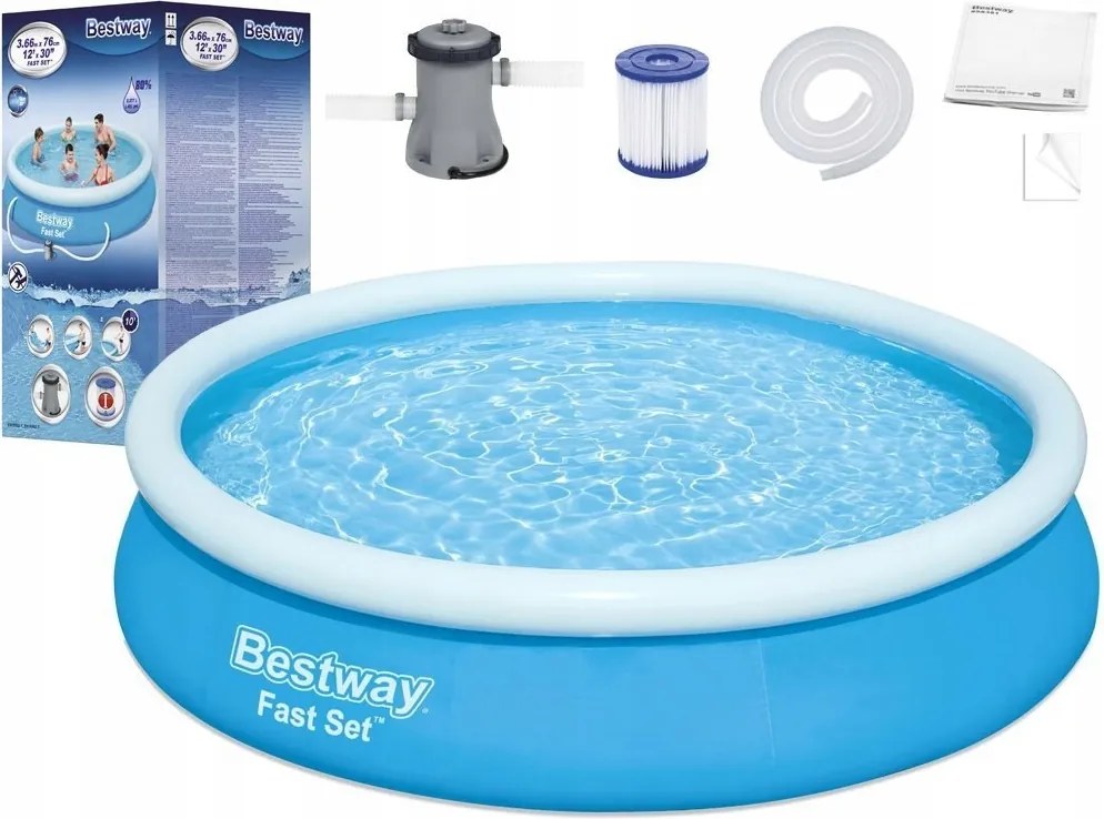 Bestway Rozperný bazén 5377 l 366 x 76 cm 57274