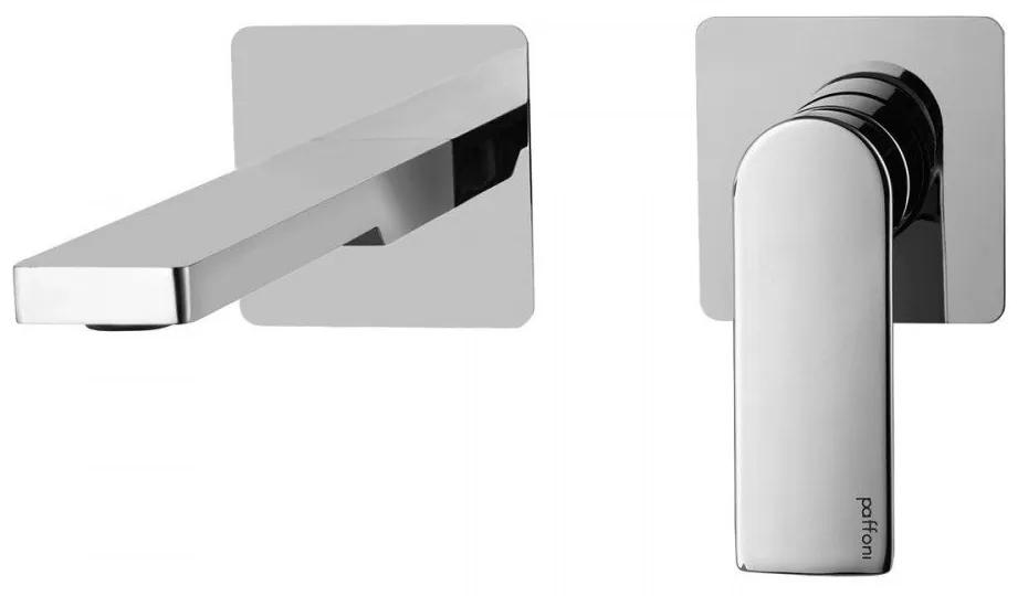 PAFFONI Tango páková umývadlová 2-otvorová batéria pod omietku, 240 mm, chróm, TA106CR70