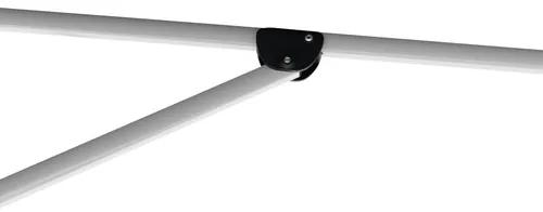 Slnečník Doppler Active Ø370 cm výkyvný s bočnou tyčou svetlozelený