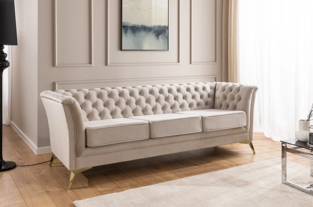 POHOVKA SARAH 3 MIESTNÁ CHESTERFIELD 237 cm