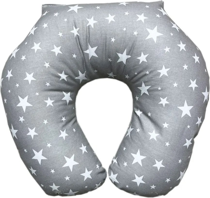 Polášek Cestovný vankúš - Sivá / bodky