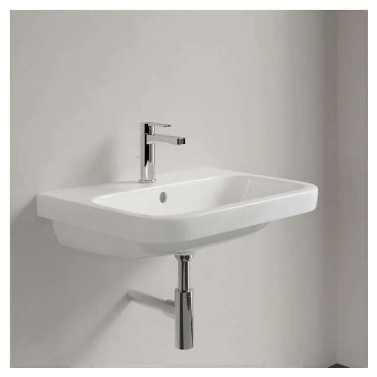 Villeroy & Boch ARCHITECTURA - Umývadlo, 650x470x180 mm, s prepadom, biela Alpin CeramicPlus 4188KGR1