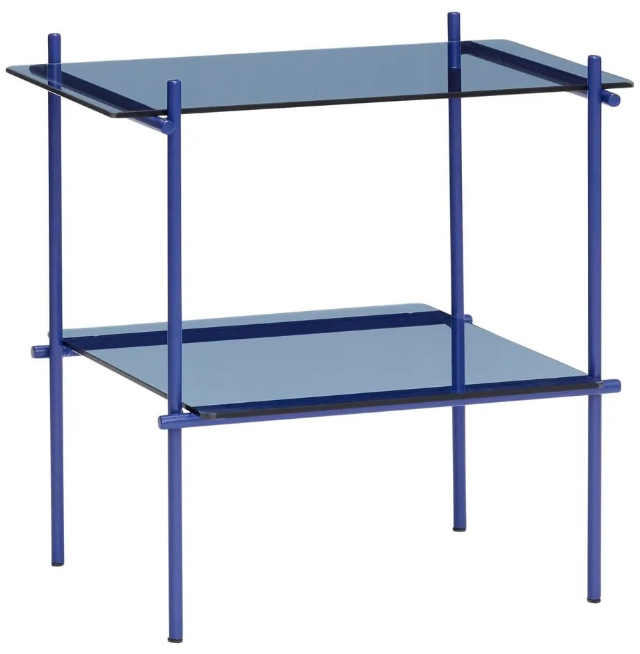 Odkladací stolík so sklenenou doskou Niche – Hübsch