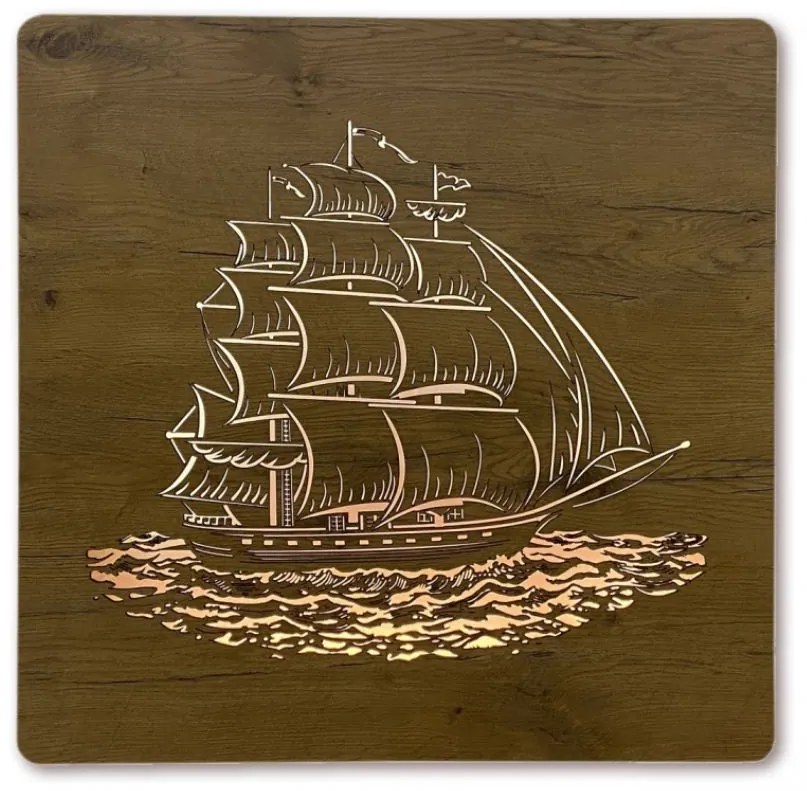 Led obraz Plachetnica