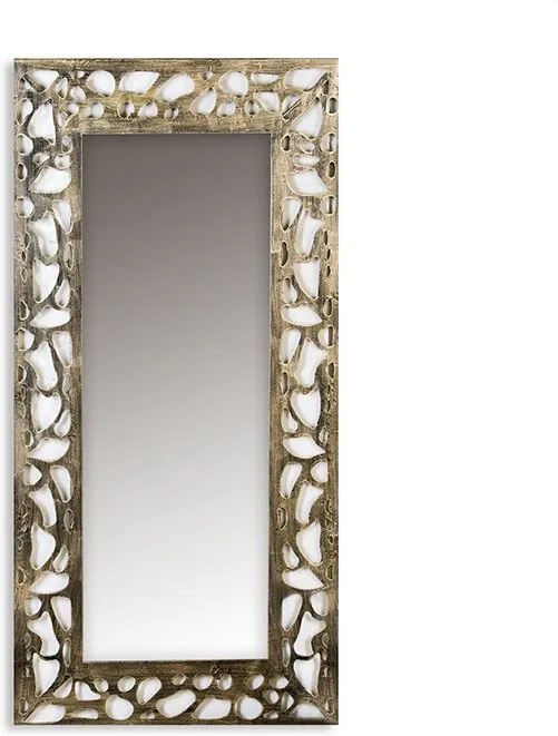 Bighome - Zrkadlo ELLIS 120x60 cm - antická zlatá
