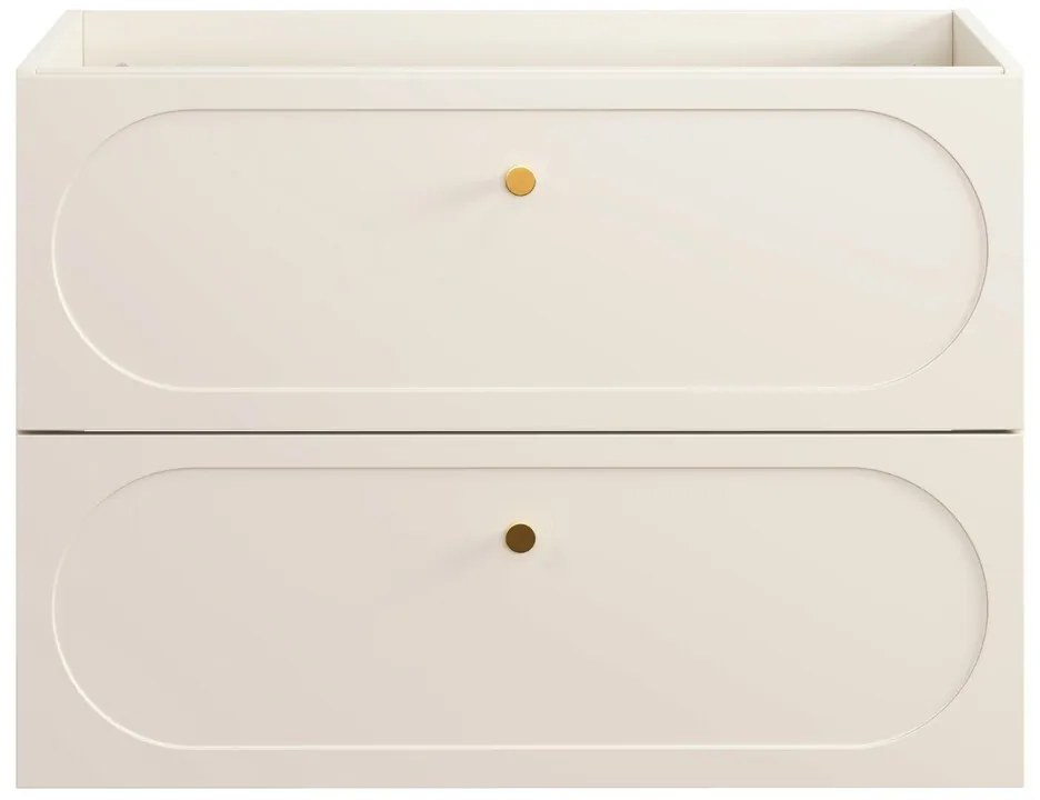 Skrinka pod umývadlo Donna 80 cm piesková