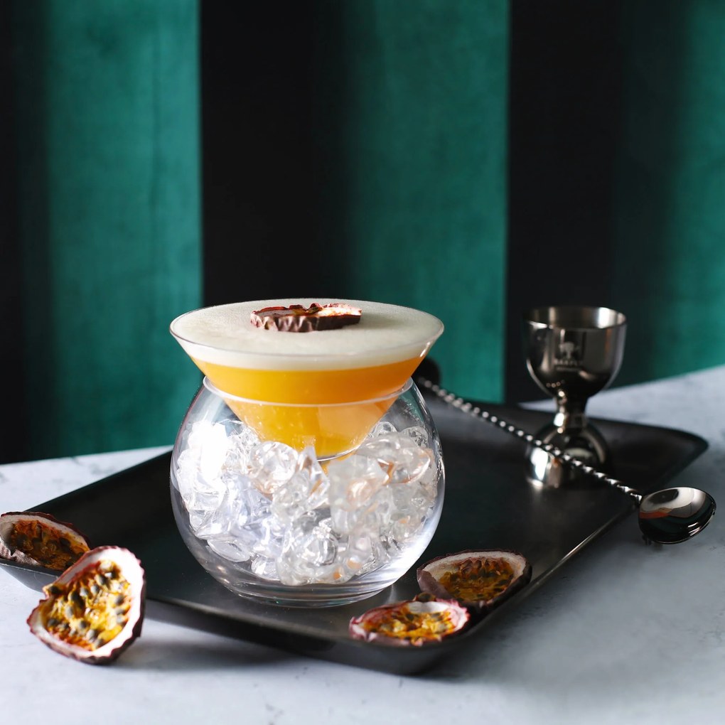 Bar@drinkstuff Chladiace poháre na Martini bez stopky 5,25oz / 150ml