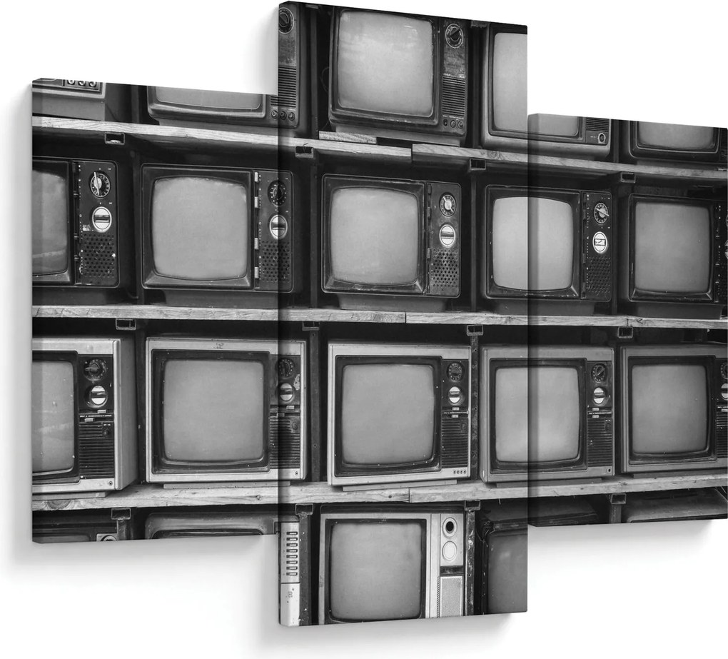 Obraz - Retro televízie (90x60 cm)