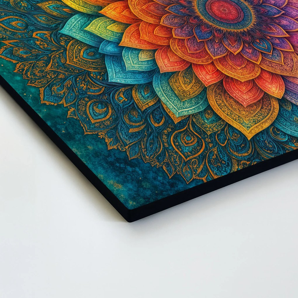 DUBLEZ | Žiarivá mandala na stenu - Obraz