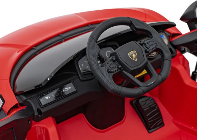 Elektrické autíčko Lamborghini Revuelto červené