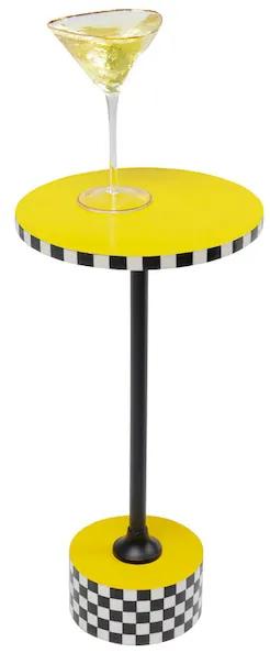 Domero príručný stolík žltý