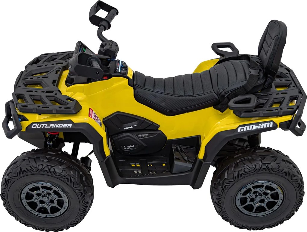 Ramiz Štvorkolka Can Am Outlander ATV na diaľkové ovládanie žltá