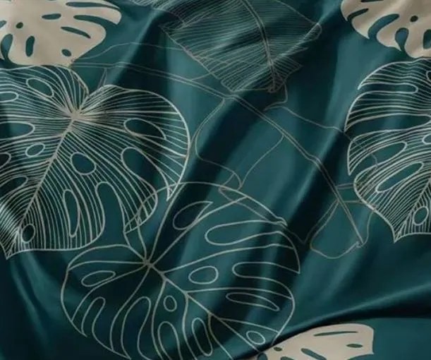 Obliečky BERMAL LEAFS 7-dielna sada 140x200 cm