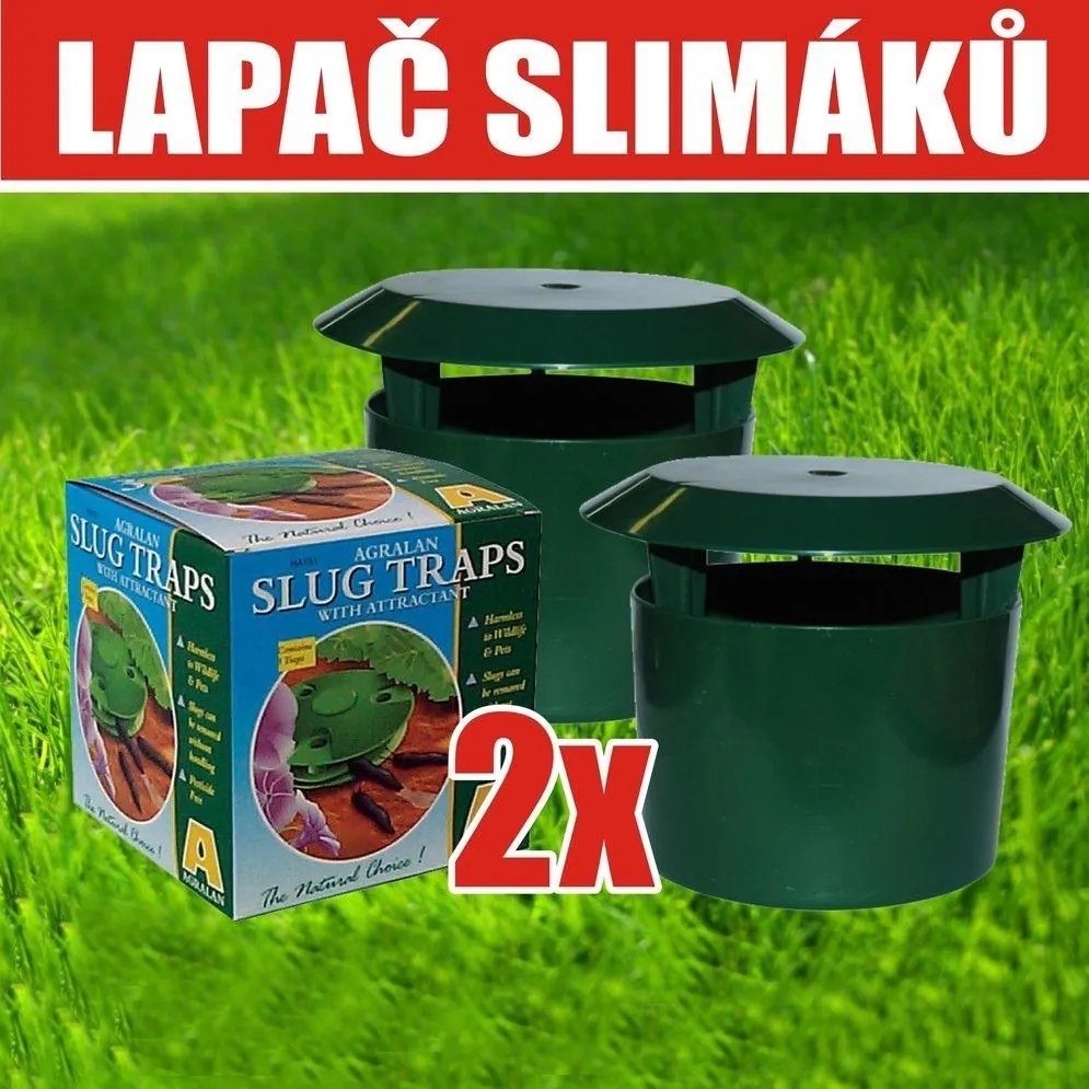 Lapač slimákov - SET 2 kusy