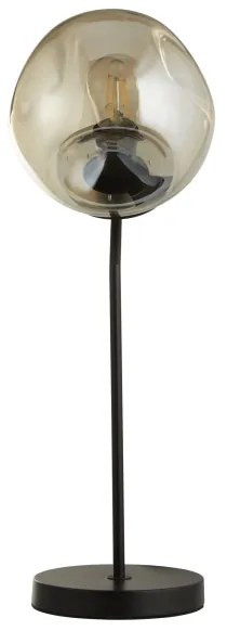 Searchlight EU22121-1BK - Stolná lampa PUNCH 1xE27/10W/230V čierna