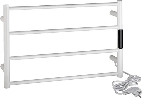 Bemeta Design Elektrický kúpeľňový radiátor / sušič uterákov 560x370x90 mm, 63W, biela - 704151084